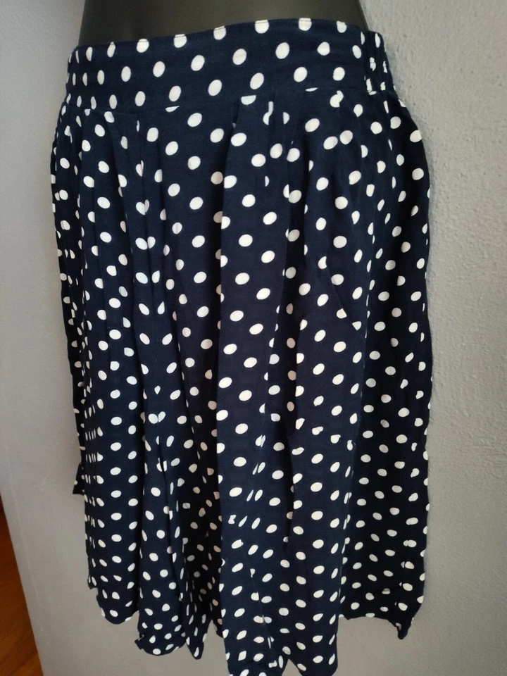 Pantalones Cortos Mujer Vintage Talla Pequeña Sag Harbor Azul/Blanco Bolsillo Punto Foto 3 de 4