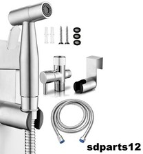 Bidet Portatile Kit Doccetta -Bidet Acciaio Inossidabile Doccetta per Bidet WC