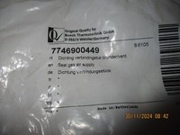 Bosch Nefit 7746900449 Dichtung VerbindingsstüCk Neu