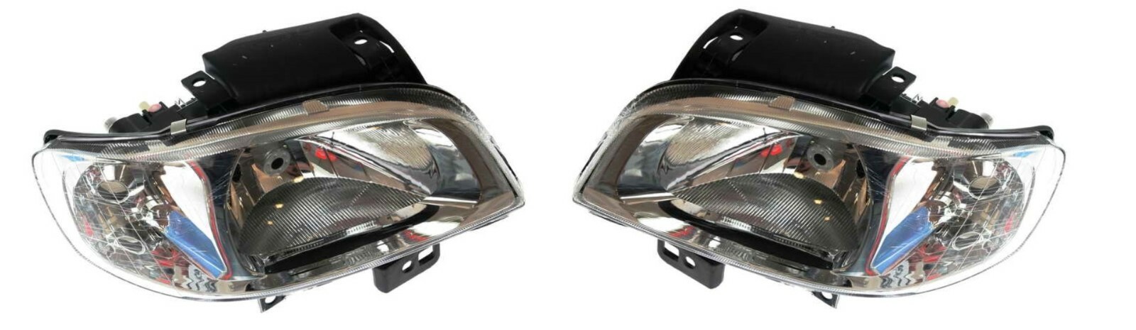 Phares Seat Cordoba 1999 2000 2001 2002 optique avant H4 gauche droite chrome