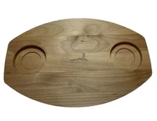 WOOD WINE & CHEESE BOARD Personal Charcuterie Snack Tray ROBERT MONDAVI WINERY