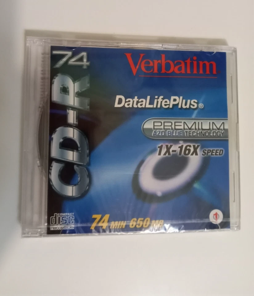 Verbatim Dual Pack- CD-R 80 Min 700 MB 24x & CD- RW 74 Min 750 MB 2x-4x- New... - Image 4 of 4