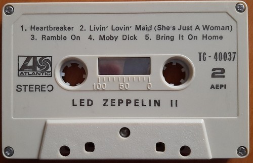 LED ZEPPELIN II ORIG GREEK CASSETTE MISPRINT ULTRA RARE!!!!!! - Picture 4 of 4