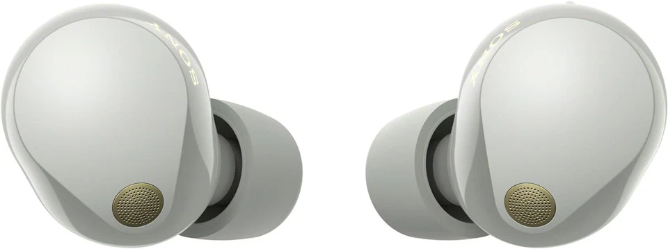 Sony WF-1000XM5 Bluetooth In-Ear Noise Cancelling Earbuds  Headphones Silver - Image 4 of 4