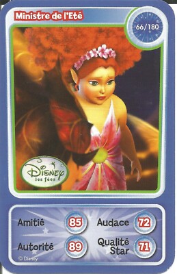 PLAYING CARD AUCHAN DISNEY PIXAR MINISTER OF THE STATE NO. 66 #CKDB