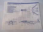 1983 Vintage G.I.Joe instructions: Combat Jet Skystriker (XP-14F)