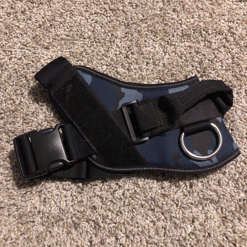 Dog Harness, No-Pull Pet Vest with 3 Side Rings, No Choke, Reflective Size Large