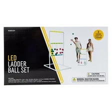 Led Ladder Ball Game Set, Backyard Toss Outdoor/Indoor Brand New Factory Sealed