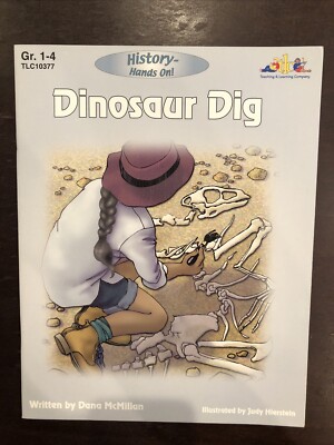 History Hands On Dinosaur Dig A Hands On History Look Into Prehistoric Grade 1-4