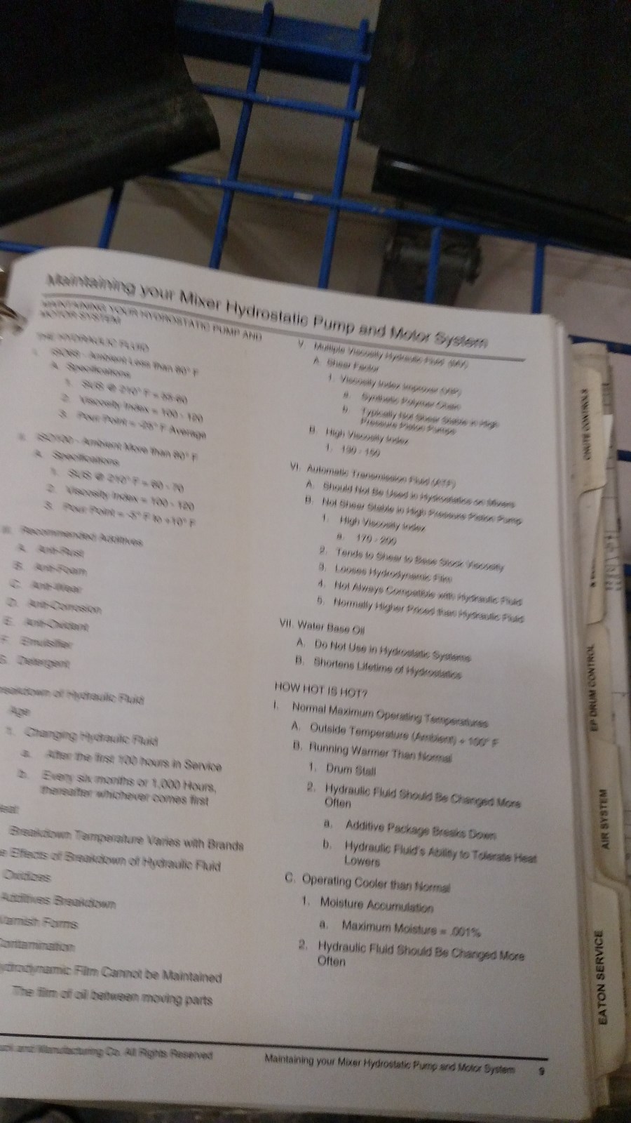 McNeilus Mixer Parts Book Catalog Manual eBay