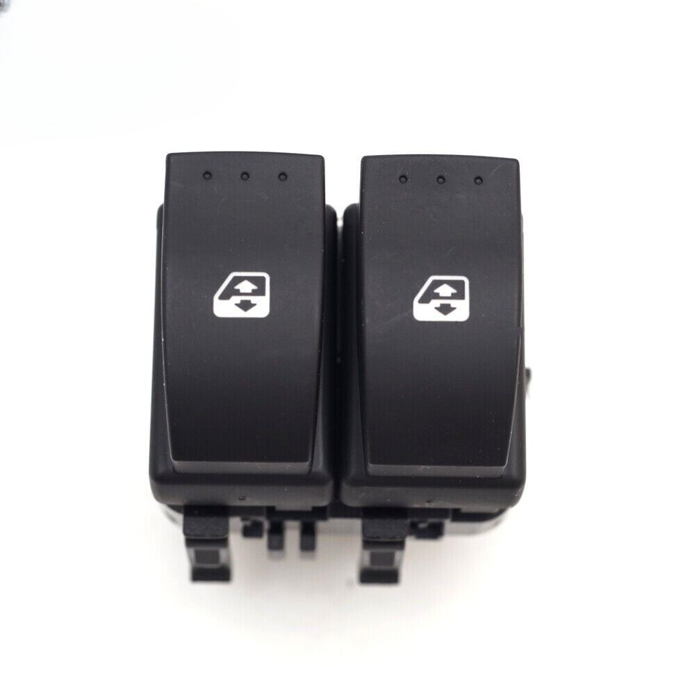 Power Window Switch For Renault Clio 2 – Front Left, 8200060045, Black, Direct Fit