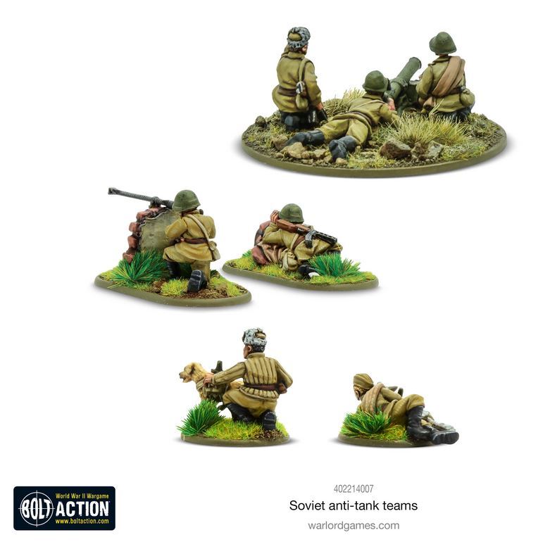 Thumbnail - Warlord Games Soviet Anti-tank Teams 28mm Bolt Action Ww2 Sowjet Troop