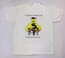 Teenage Fanclub Bandwagonesque T Shirt Full Size S-5XL