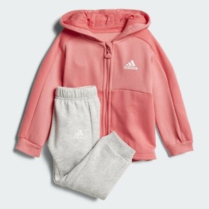 Ragazze Bambino ADIDAS lineare in Pile Tuta Da Ginnastica per bambini  Jogger Set Completo CF7405 | eBay