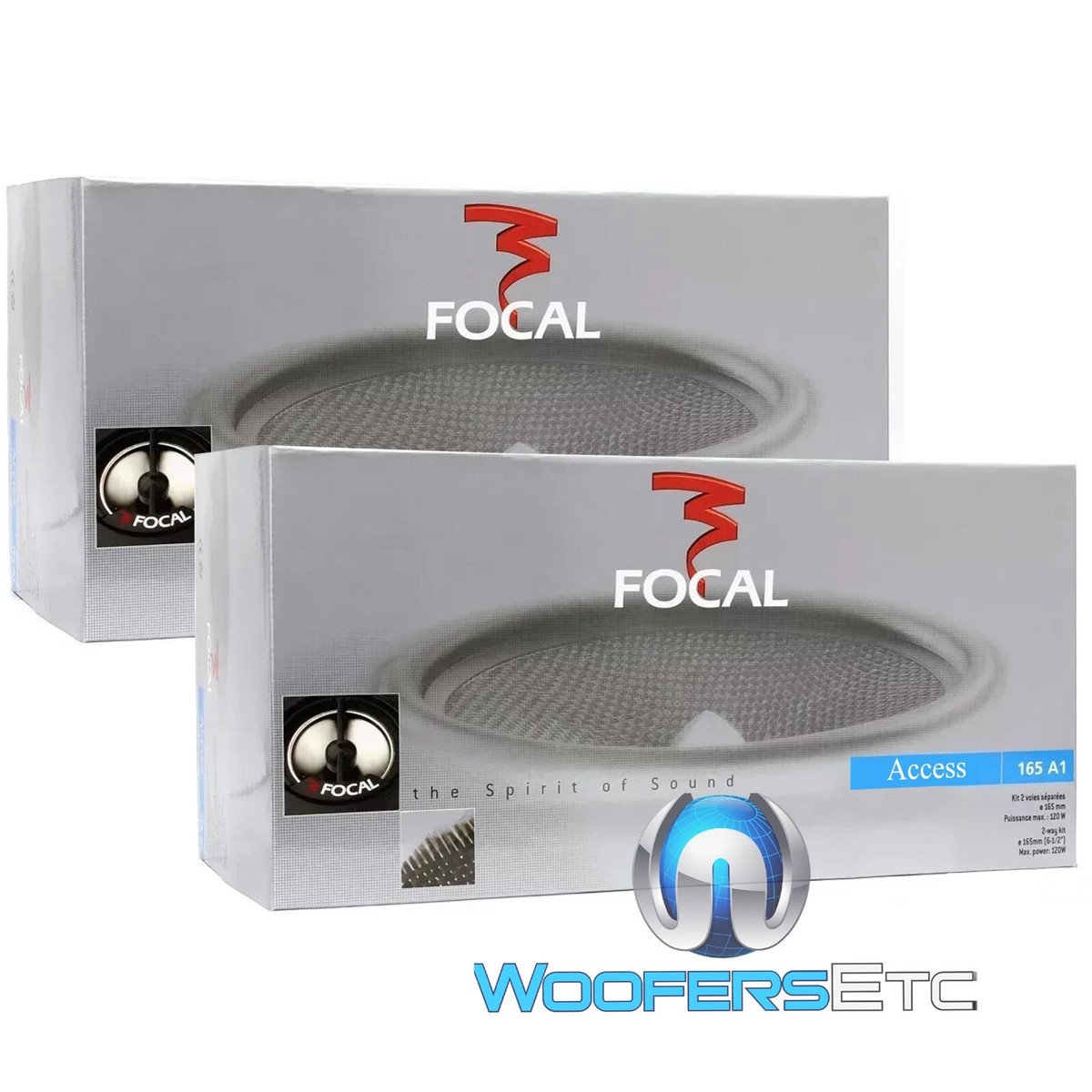 3pkg FOCAL (2) sets 165A1 6.5
