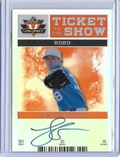 2017 Leaf Valiant TTTS J.B. Bukauskas Blue Prismatic RC Auto 4/25 Diamondbacks