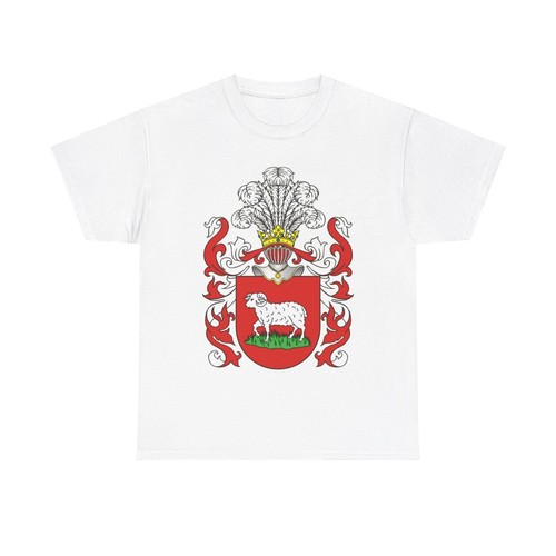 JUNOSZA Coat of Arms T-Shirt Authentic Polish Nobility Heritage Kingdom Poland - Picture 2 of 21