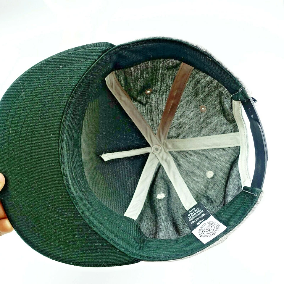 NEFF COMPANY Gorra Gorra Gris Rugido Con Orgullo Gorra Ajustable Sombrero Foto 3 de 3