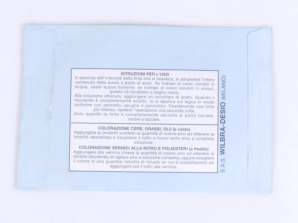 PRL) MORDENTE LEGNO 025/A NERO EBANO SOLUBILE ACQUA DOSE 250/500 cc WILBRA WOOD - Immagine 2 di 2