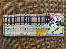 Lot (74) DEANDRE BAKER Georgia 2019 Leaf Draft Football 62 Base 12 Gold