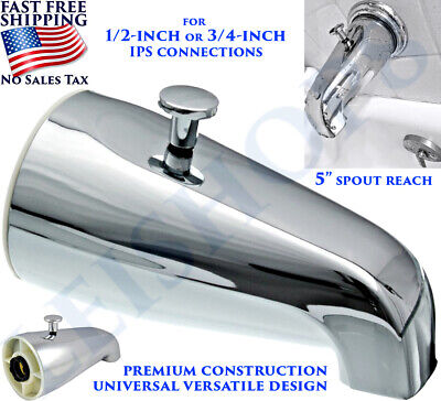 Universal Bath Tub Shower Spout, Bathtub Shower Faucet Diverter