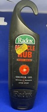 RADOX MUSCLE RUB Shower Gel New Unused  250ml  Discontinued Vintage Genuine
