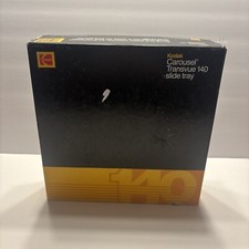 Vintage Kodak Carousel Transvue 140 Projector Slide Tray With Original Box
