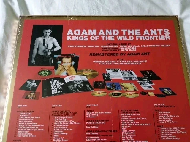 Adam & The Ants - Kings Of The Wild Frontier - 2 x CD + DVD + VINYL LP BOX NEW - Bild 4 von 4