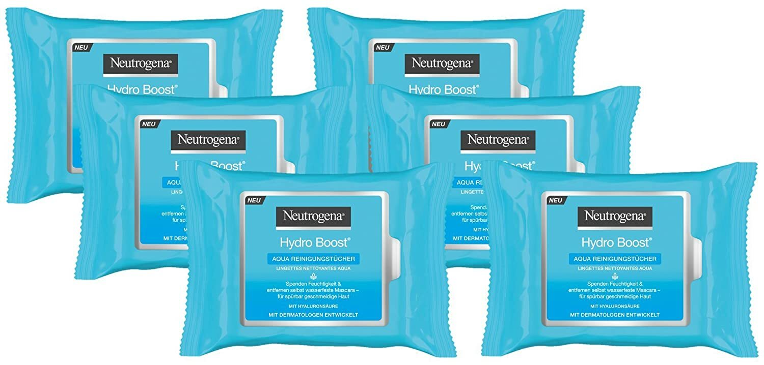 Neutrogena Hydro Boost Aqua Восстанавливающий гель для душа Damen в упаковке 6 штук 3790₽