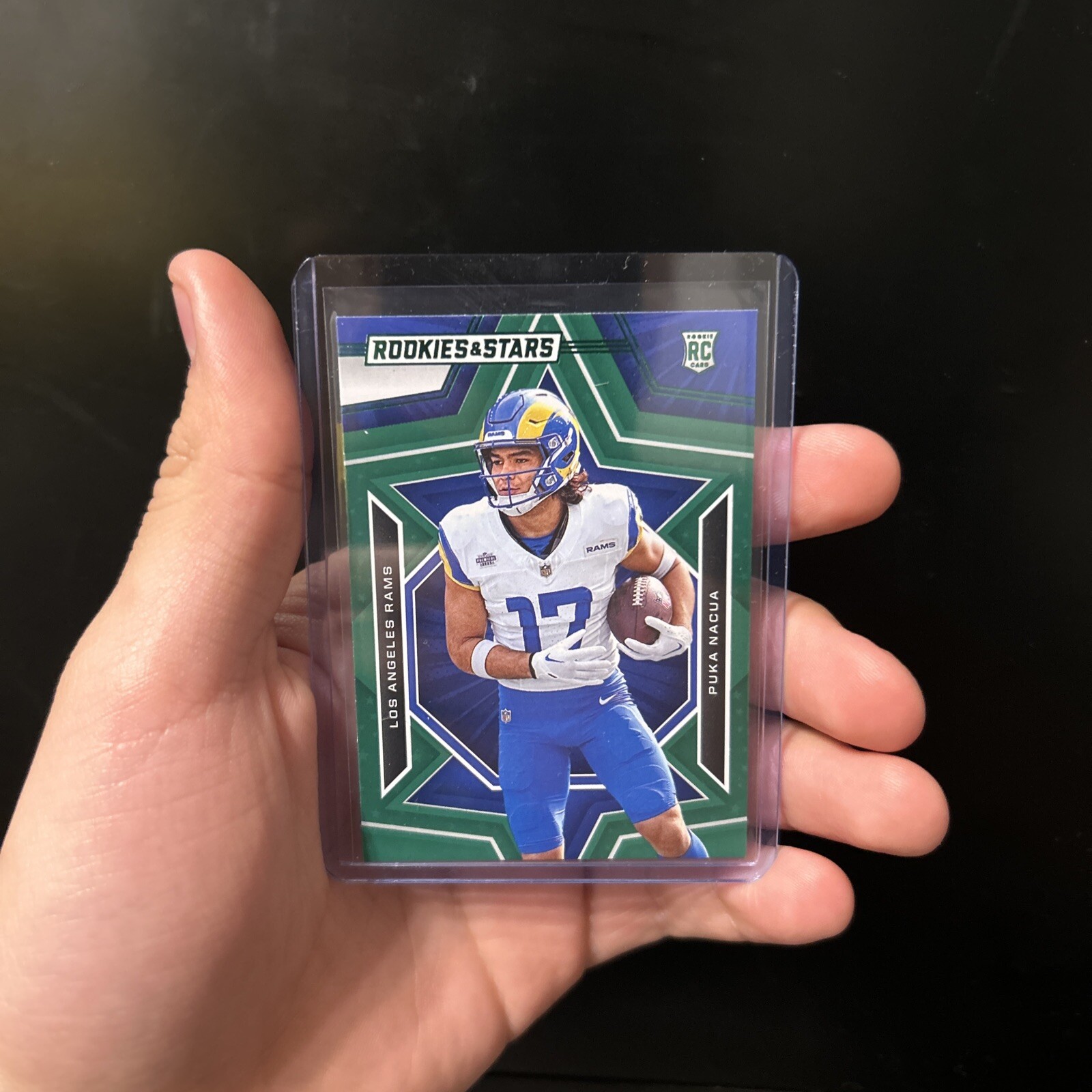 2023 Rookies And Stars Football Puka Nacua RC #158 Green Los Angeles Rams