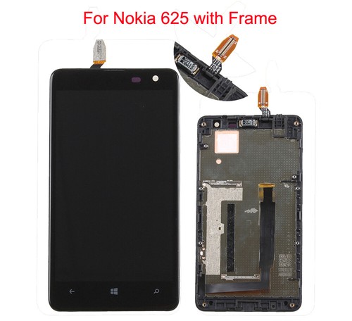 Lot Nokia 520 630 640 800 920 1020 / XL LCD Display Touch Screen Digitizer Frame - Picture 14 of 31