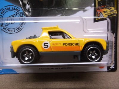 HOT WHEELS 2020 #242 YELLOW PORSCHE 914 SAFARI LUFTGEKUHLT OFF