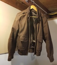 Leather King Brown Motorcycle Leather Jacket Women's Medium