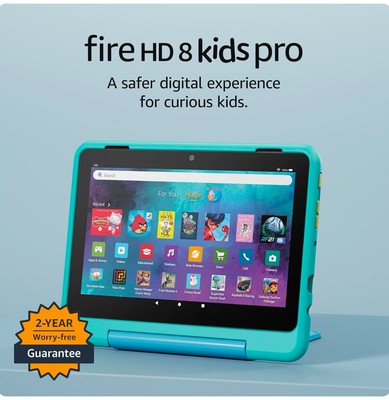New Amazon Fire HD 8 Kids Pro Tablet 