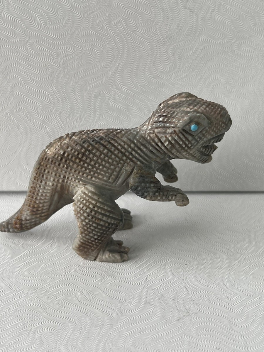 Zuni TRex Fetish Chad Quandelacy 2899 | eBay