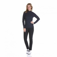 NWT GOLFINO Ladies Dry Comfort Ribbed Rollneck 1330624 580 Navy Sz 14 NEW