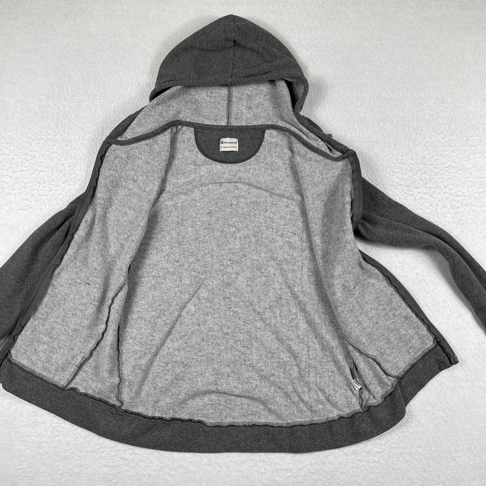 United States Army Sweatshirt Womens Small Gray Full Zip Hoodie USA Military - Image 3 of 4