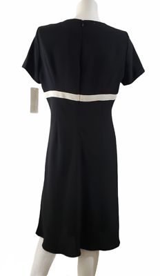 NWT Evan-Picone Black A-Line Princess Seams Lined Dress - Size 10 | eBay NWT Evan-Picone Black A-Line Princess Seams Lined Dress - Size 10 | eBay