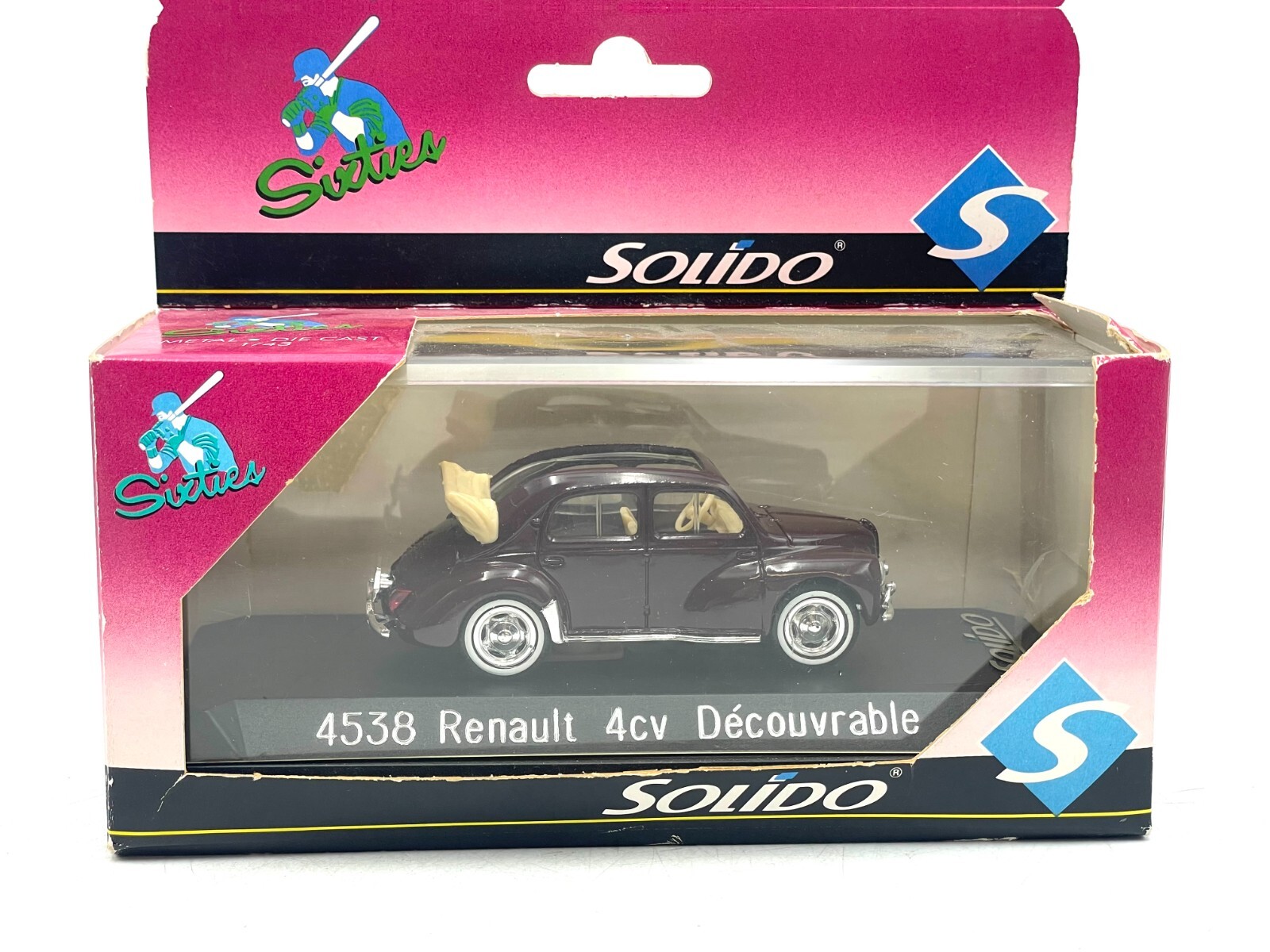 Solido Renault 4cv Decouvrable 1:43 4538