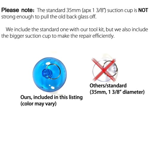 Remplacement de verre arrière transparent transparent + ruban IP68 pour Samsung Galaxy S23U ~ S8 - Photo 24 sur 225