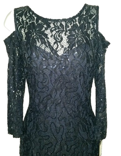 Marina illusion Lace & Mesh Gown Dress Sz 10 $220 *444 | eBay Marina illusion Lace & Mesh Gown Dress Sz 10 $220 *444 | eBay