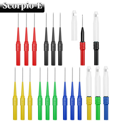 Wire Piercing Probes Set 20PCS Insulation Back Probes Non-Destructive Pin