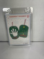Handprint Ornament Kit Holiday Gift Giving Handmade No Baking or Mixing NEW SEAL