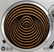 Vertigo Original OG Cork Slipmat Cork 12" Slip Mat Audiophile Anti-Static