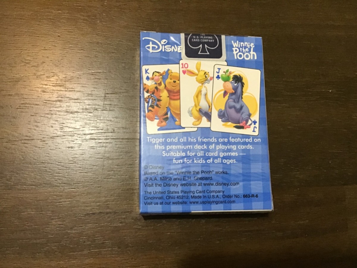 USPC Playing Cards Blue Seal Disney Winnie the Pooh Cincinnati