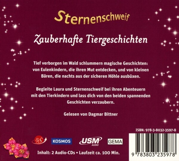 Thumbnail - Sternenschweif - Sternenschweif-tiergeschichten (hörbuch) 2 Cd Neu