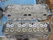Aluminum Cylinder Heads Gm Sbc 14011049 Bowtie Ihra Nhra Rat Rod Wissota Kn Lms