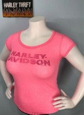 Harley-Davidson T-shirt Large Women, Made IN USA, LAS VEGAS