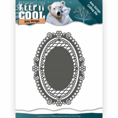 Keep it Oval - Keep it Cool - Stanzschablone  von Amy Design (ADD10161)