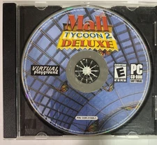 Mall Tycoon 2 Deluxe, Build The Ultimate MegaMall [2005 PC CD-Rom] Missing Cover